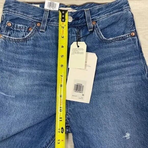 Levis Ribcage Straight Ankle Jeans Womens 26x27 Medium Wash 726930090 - Picture 3 of 6